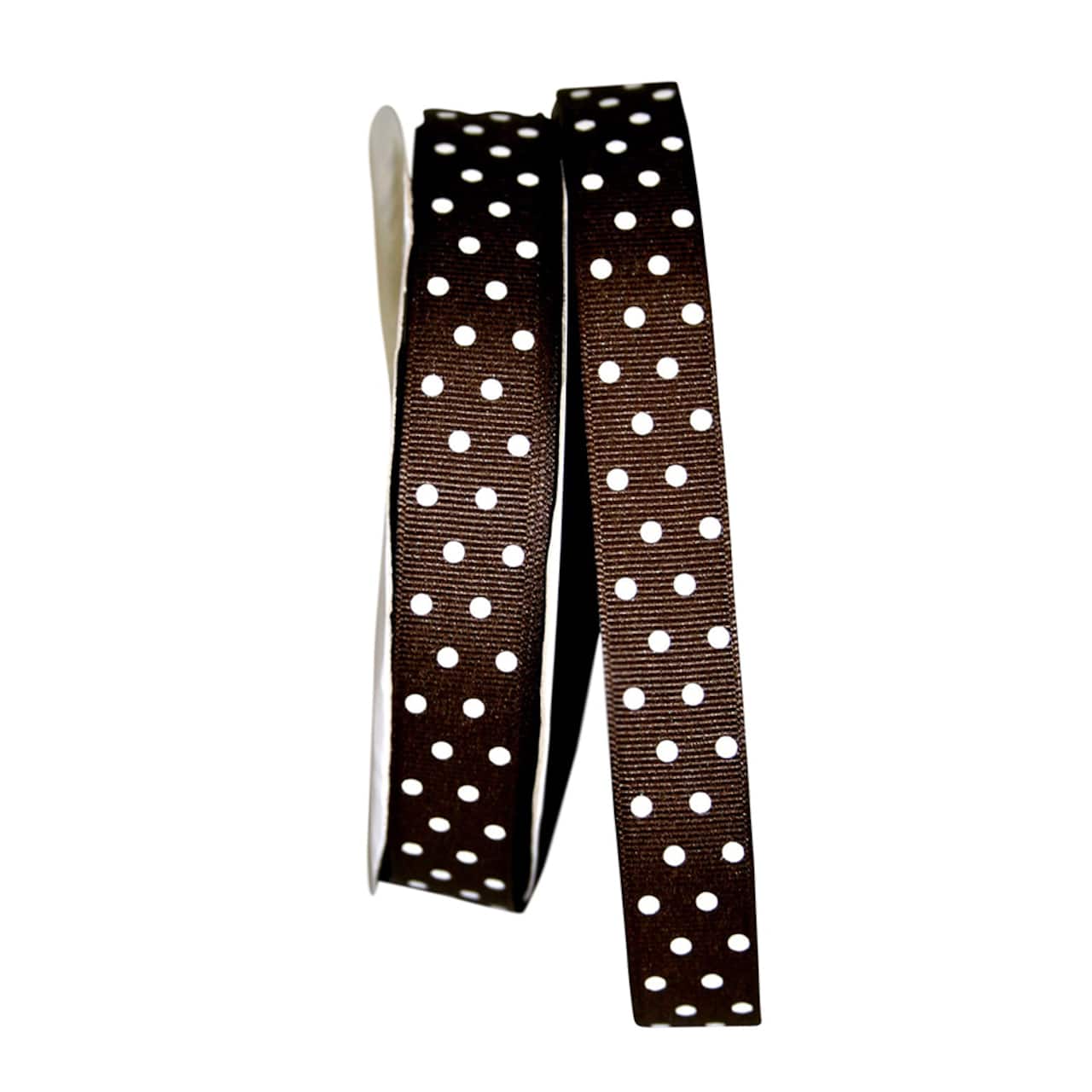 JAM Paper 7/8" x 50yd. Grosgrain Confetti Dots Ribbon